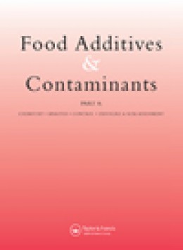 Food Additives And Contaminants Part A-chemistry Analysis Control Exposure & Ris