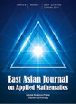 East Asian Journal On Applied Mathematics