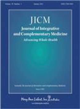 Journal Of Integrative And Complementary Medicine