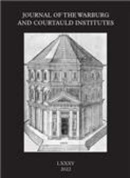 Journal Of The Warburg And Courtauld Institutes