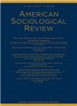 American Sociological Review