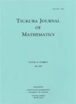 Tsukuba Journal Of Mathematics