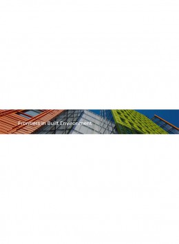 Frontiers In Built Environment